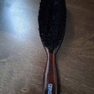 Brand New Wooden Handle Black Bristle Hair Brush